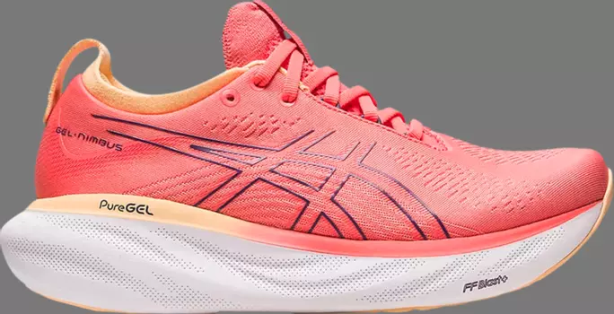 Кроссовки wmns gel nimbus 25 'papaya dusty purple' Asics, апельсин