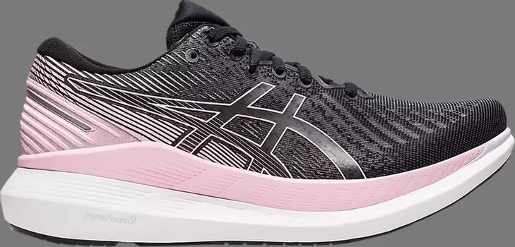 Кроссовки wmns glideride 2 'black pink salt' Asics, розовый