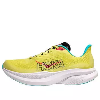 Кроссовки (WMNS) HOKA ONE ONE Mach 6 'Yuzu Cielo Blue', желтый