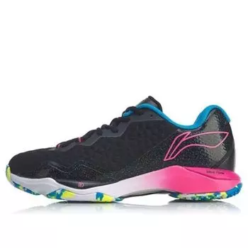 Кроссовки (WMNS) Li-Ning Dagger 2 'Black Neon Pink' AYZQ006-2, черный