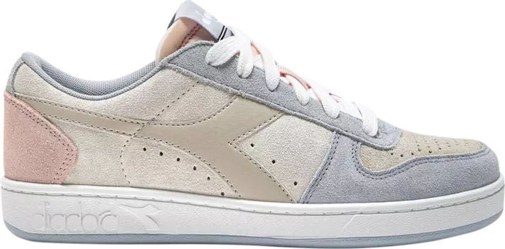 Кроссовки Wmns Magic Basket Low Suede 'Arctic Ice Whisper White', серый