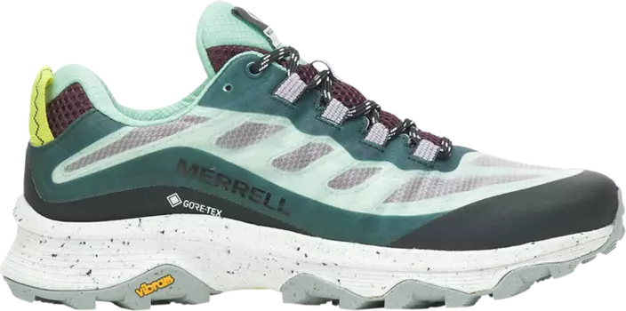 Кроссовки Wmns Moab Speed GORE-TEX 'Jade', зеленый