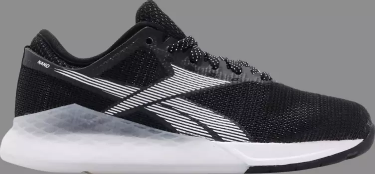 Кроссовки wmns nano 9 'black white' Reebok, черный