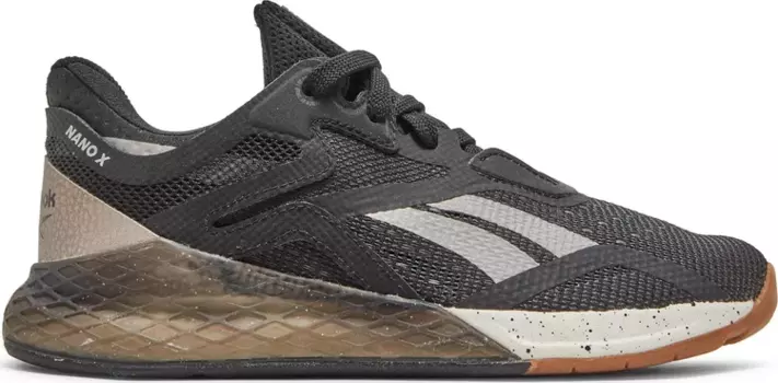 Кроссовки wmns nano x 'black moondust metallic' Reebok, черный