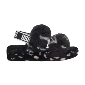 Кроссовки Wmns Oh Yeah Slide 'Black White Spots', черный