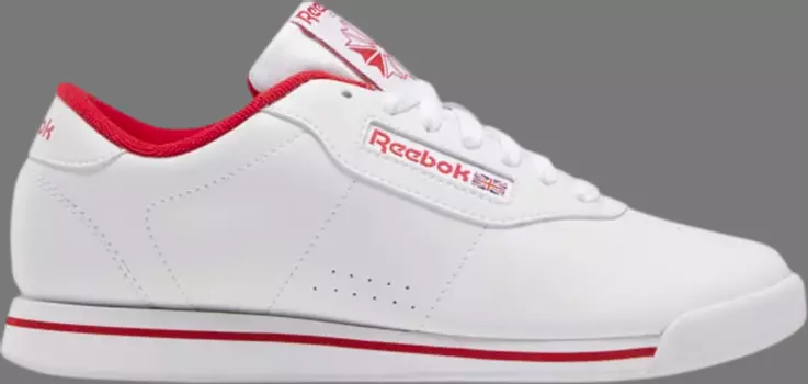 Кроссовки wmns princess 'white vector red' Reebok, белый