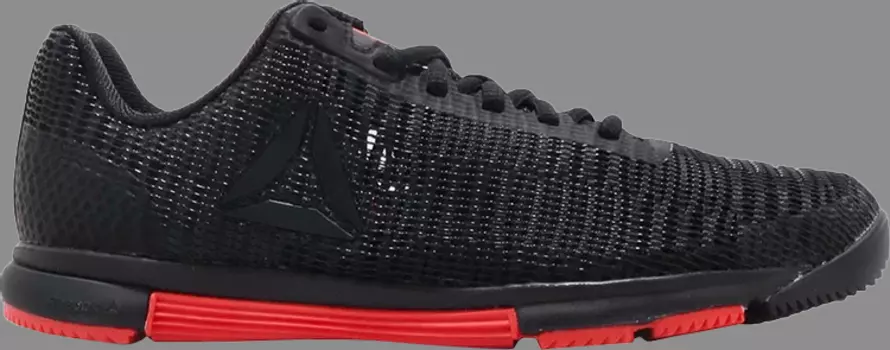 Кроссовки wmns speed tr flexweave 'black carotene' Reebok, черный