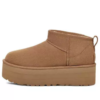 Кроссовки (WMNS) UGG Classic Ultra Mini Platform 'Chestnut', цвет chestnut