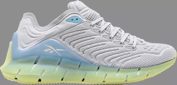 Кроссовки wmns zig kinetica 'lemon glow' Reebok, белый