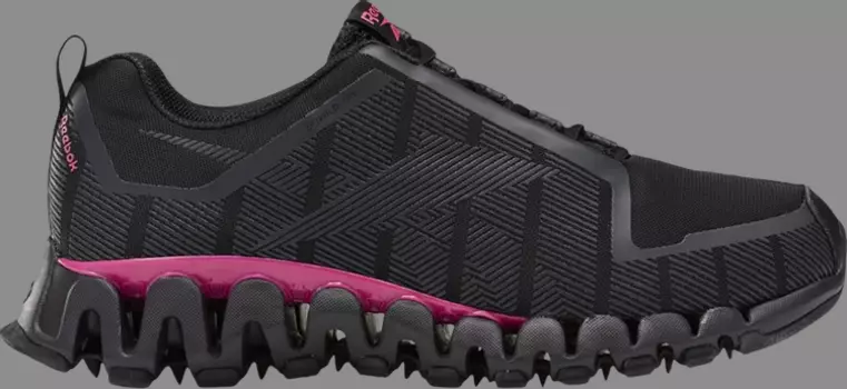 Кроссовки wmns zigwild trail 6 'black pink' Reebok, черный