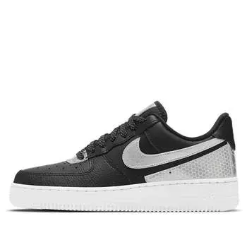 Кроссовки x 3m air force 1 '07 se 'black' Nike, черный