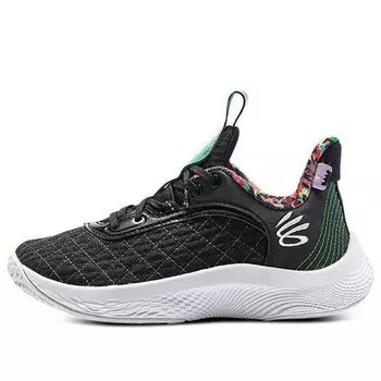 Кроссовки x sesame street curry flow 9 'black green' Under Armour, черный