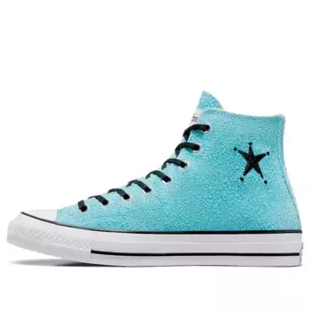 Кроссовки x stussy chuck 70 high 'sky blue' Converse, голубой
