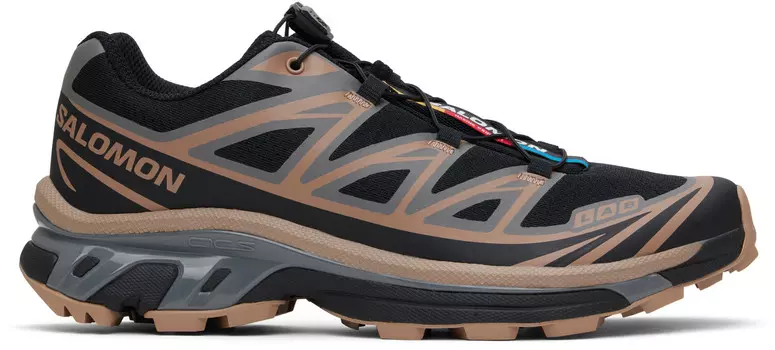 Кроссовки XT-6 черно-коричневые Salomon