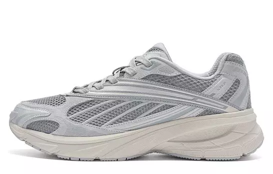 Кроссовки XTEP Basque Lifestyle Shoes Men Low-top Phantom Grey/Aoki Grey, серый