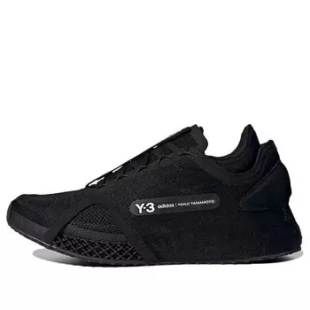 Кроссовки y-3 runner 4d iow 'black' Adidas, черный