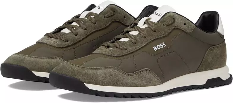 Кроссовки Zayn Low Profile Sneaker BOSS, цвет Dark Green