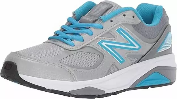 Кроссовки женские New Balance, цвет silver with polaris