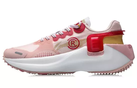 Кроссовки женские Ranger Running Shoes с низким верхом Peach Orange Powder Lining