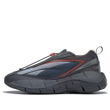 Кроссовки zig 3d storm hydro 'river rapids pack - grey harmony green' Reebok, серый