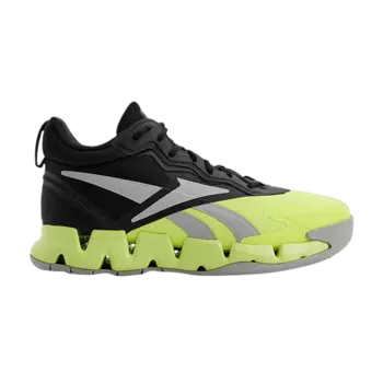 Кроссовки Zig Encore 'Night Black Solar Acid Yellow', черный