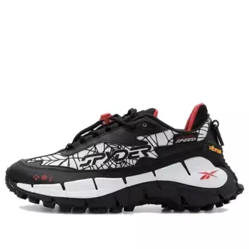 Кроссовки zig kinetica 2.5 edge x spyder 'white black scarlet' Reebok, белый