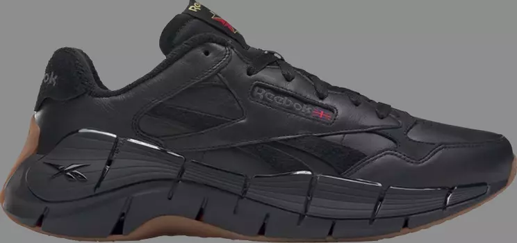 Кроссовки zig kinetica 2.5 plus 'black gum' Reebok, черный