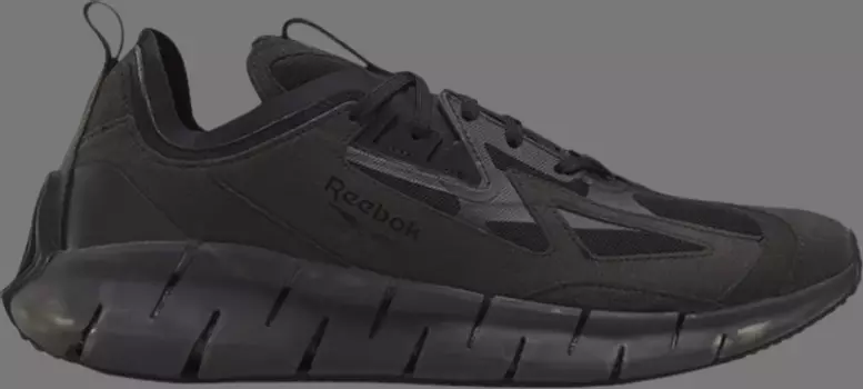 Кроссовки zig kinetica concept type 2 'black true grey' Reebok, черный