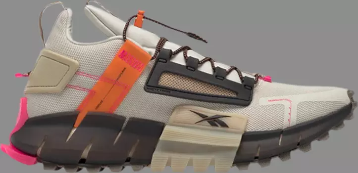 Кроссовки zig kinetica edge 'alabaster' Reebok, пломбир