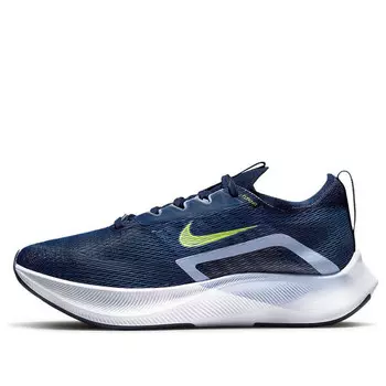 Кроссовки zoom fly 4 Nike, синий