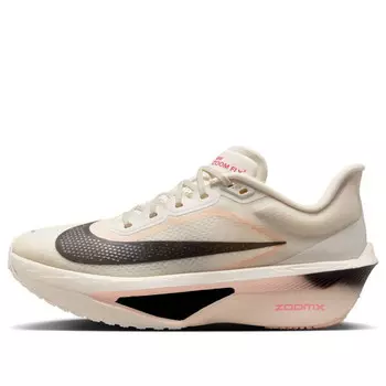Кроссовки zoom fly 6 'pale ivory crimson tint' Nike, белый