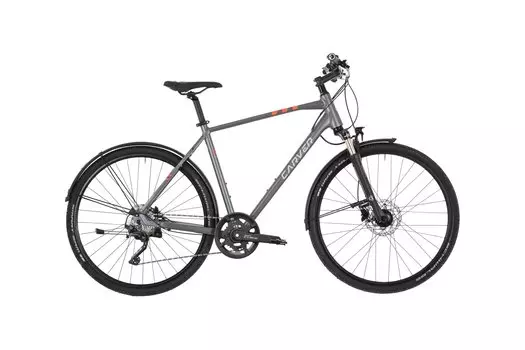 Кроссовый велосипед Carver Cinos Street 140 20s - 28 дюймов - Diamant - 2025, цвет Grau|anthracite silver neonred