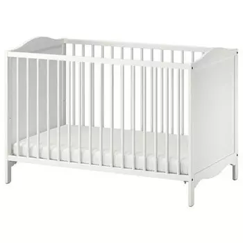 Кроватка детская Ikea Smagora, 60x120 см, белый