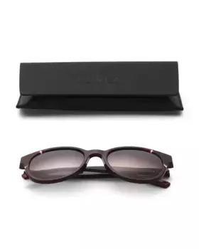Круглые солнцезащитные очки 53 мм Furla, цвет Burgundy