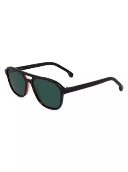 Круглые солнцезащитные очки из ольхи 56 мм Paul Smith