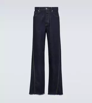 Крутые джинсы свободного кроя Lanvin, синий