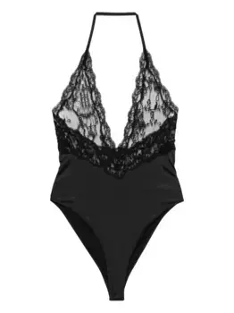 Кружевное боди Givenchy, черный