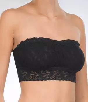 Кружевной бюстгальтер-бандо Hanky Panky Signature Hanky Panky, черный