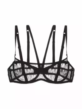 Кружевной бюстгальтер Dolce&Gabbana, черный