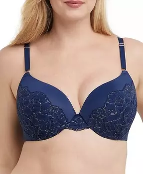 Кружевной бюстгальтер пуш-ап Love the Lift розового золота DM9900 Maidenform, синий