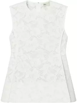 Кружевной топ Tory Burch, белый
