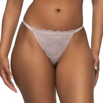 Кружевные трусики-стринги Lola 535181 Paramour By Felina, цвет gull gray