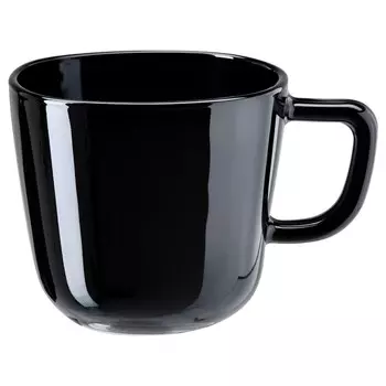 Кружка, черная, 35 кл, BACKIG IKEA