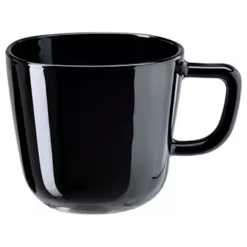 Кружка, черная, 37кл. BACKIG IKEA