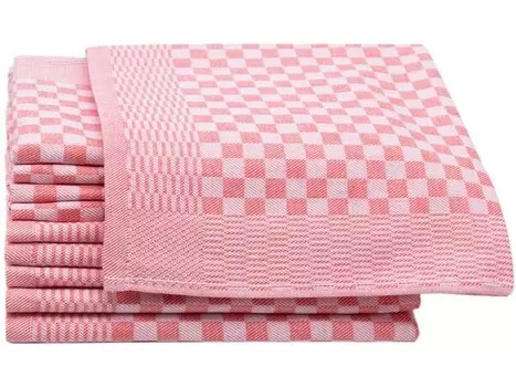 Кухонное полотенце Zollner 00000010 10 шт, 46x1x70 см, красный