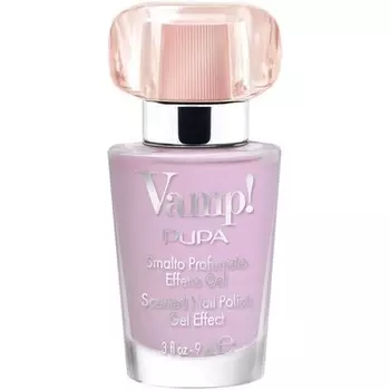 Куколка Вамп! Лак для ногтей ароматный гель с эффектом 113 Stylish Lilac Pupa Milano