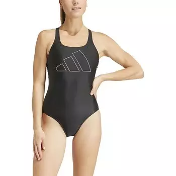 Купальник adidas Big Bars, черный