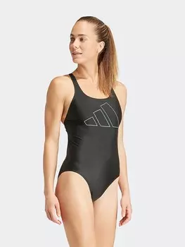 Купальник adidas BIG BARS, черный