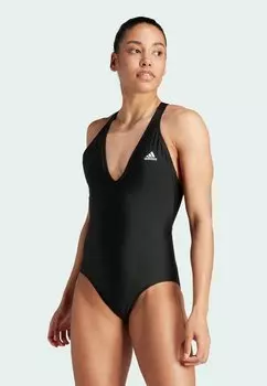 Купальник Adidas, черно-белый