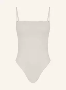 Купальник бандо ck essentials Calvin Klein, бежевый